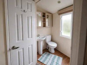 Static Caravan Rhyl Marine Holiday Park - Badezimmer