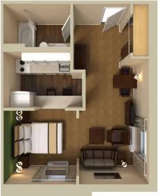 Extended Stay America Select Suites - Richmond - Innsbrook - Chambre