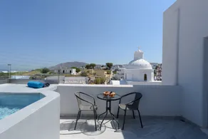 Ikies Santo Filoxenia Apartments - View from room