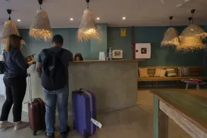 Hostal BCN Port - Réception