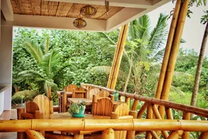 Seaside Garden Ecolodge Mompiche - Restaurant