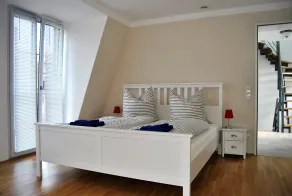 Trafford Sky Homes Leipzig City - 5 Min to Hauptbahnhof Nikolaistrasse - Chambre