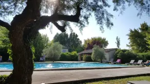 Logis Hotel le Mas De Cure Bourse - Piscina