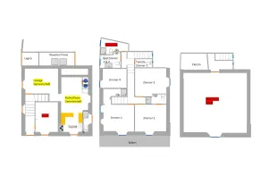 Casa Coerente Cavergno - Room 3 - Plantegning