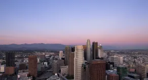 The Ritz-Carlton, Los Angeles L.A. Live - Vue de la chambre