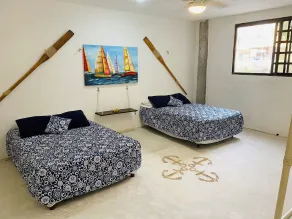 Entire House on the Seashore in Chicxulub Puerto, Yuc, Riviera Yucateca Mex - Chambre