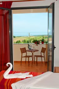 Abbaidda Hotel - Ausblick vom Zimmer