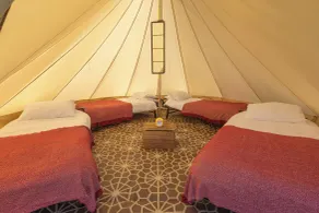 Nine Yards Bell Tents - Henley - Værelse