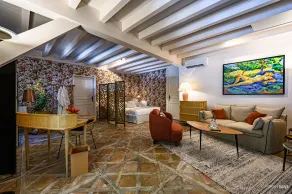 Maison d'hôtes Les jardins Saint Eloi - Værelse