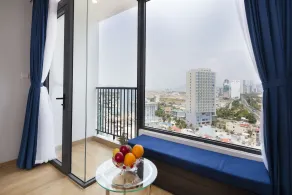 Crown Hotel Nha Trang - Vue de la chambre