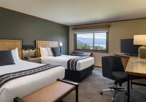 Cabane avec 1 chambre pour 4 personnes - Chambre