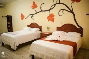 Hotel y Restaurante Villas Del Sol Jalpan de Serra - Zimmer