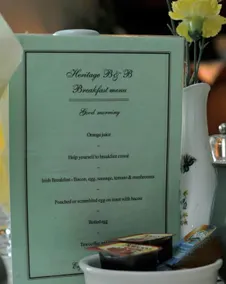 Heritage B&B - Restaurante