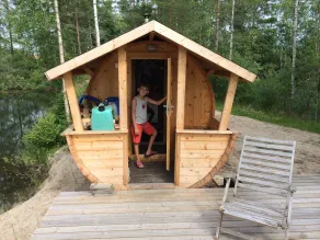 Maatilamatkailu Peräkangas - Badezimmer