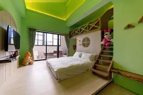 墾丁宜庭海景親子民宿 - Chambre