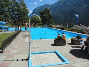 Single room, shower, toilet, facing the garden - Piscina