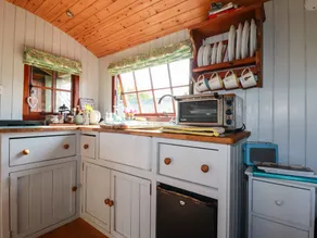 Puddle Duck Shepherds Hut - Eget kjøkken
