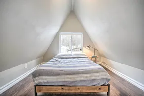 A-Frame Cabin w/ Hot Tub: 5 Mi to Waterford! - Interior