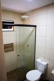 Hotel Nixon Próximo, Rodoviária, Prefeitura e a Matriz central - Bathroom