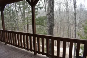 Bear Creek Lodge Cabin Resort - Ausblick vom Zimmer