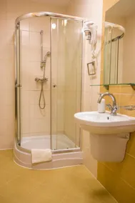 Farys - świetna lokalizacja, sauna, jacuzzi, piękne widoki z okien - Badrum