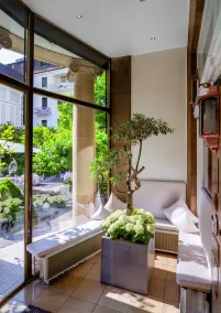 Hotel Europäischer Hof Heidelberg, Bestes Hotel Deutschlands in historischer Architektur - Réception