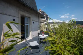 Best Western Premier Le Chapitre Hotel and Spa - Ausblick vom Zimmer