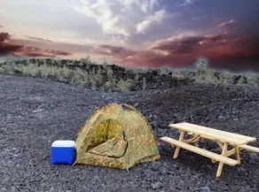 Oceanview Dry Camping Site Bring Gear - Værelse