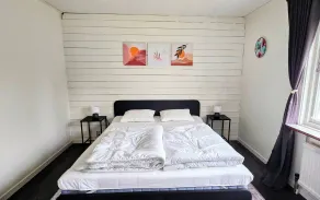 200m to Sweden's Largest Lake - 3BR House & BBQ - Rom