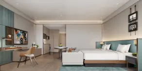 Merak House Guangzhou by The Unlimited Collection, Managed by Ascott Limited - Vue de la chambre