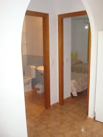 Vera playa, appartement 1 chambre en rez de chaussée avec terrasse, A / C, Nª25 - Salle de bain