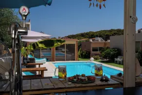 Modular Bungalows With Heated Pool Artemis Greece - Rezeption
