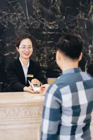 Manh Quan Luxury Hotel - Réception