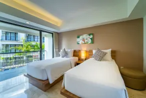 Cross Vibe Paasha Atelier Bali Kuta - Ausblick vom Zimmer