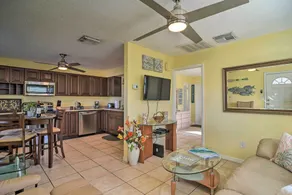 Comfy Dunedin Escape: 1 Block to Main Street! - Interior