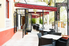Hotel España - Entrée intérieure