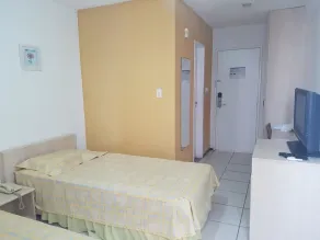 Bellagio Ponta DAreia Flat Economico Beira Mar Ferreira Hospedagens - Room