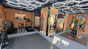 Appartement de vacances avec terrasse, jardin et barbecue | Vue ville - Salle de remise en forme