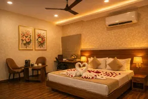 Grand Maalyasa Hotel and Suites, US Consulate Hyderabad 2 Mins walk - Chambre