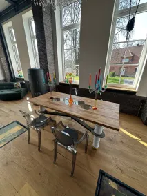 Loft Pumpensaal im historischen Wasserwerk Tecklenburg 150qm Außergewönliches Erlebnis - Refeições no quarto