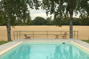 Bed and Breakfast - Château du Vau - Pool