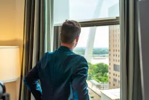 Hilton Pennywell St. Louis at the Arch - Vue de la chambre