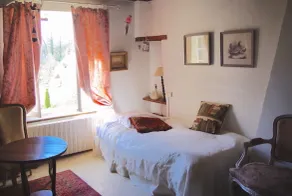 Maison d'hôtes Moulin du Bas Pesé - Værelse