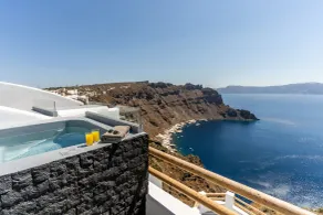 Evanthia Best View Thirassia Island Hotel - Room