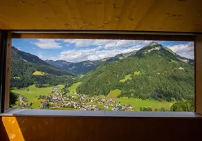 Panoramahof Bergglück - Udsigt fra værelset