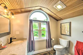 Stunning Enfield Home w/ Deck & Boat Dock! - Bathroom