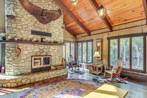 < 1 Mi to Trails: Wooded Home on Eagles Nest Lake! - Interior