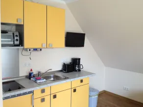 Haus Stoertebeker Appartements - Hotel Garni, Seebad Lubmin - Cozinha privada