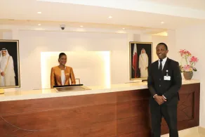 Al Najada Doha Hotel Apartments by Oaks - Réception