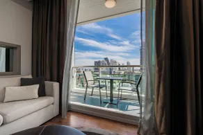 MUU Bangkok, Small Luxury Hotels of the World - Vue de la chambre